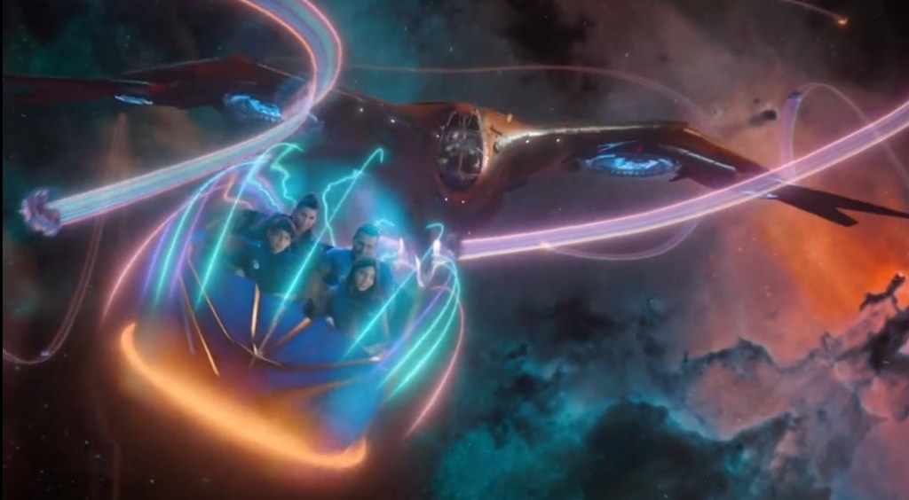 Guardians of the Galaxy ride