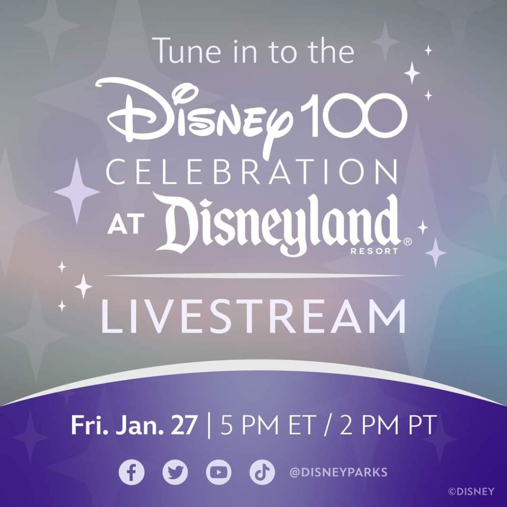 Disney100 Livestream 
