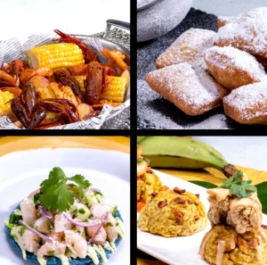 Mardi Gras foods 