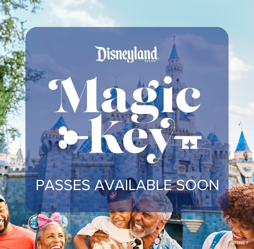 Disneyland Magic Key passes