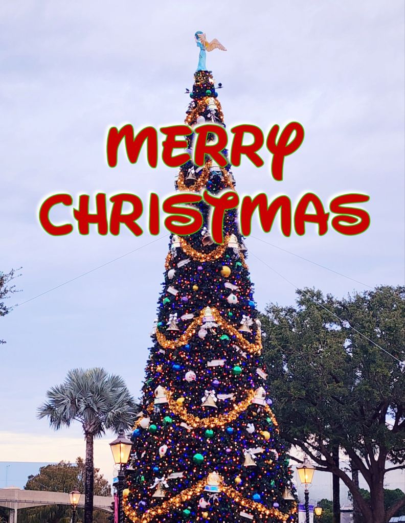 EPCOT Christmas tree