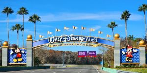 Disney World entrance 
