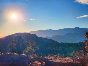View from Kolob Canyon in Zion National Park