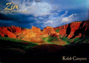 Kolob Canyon postcard